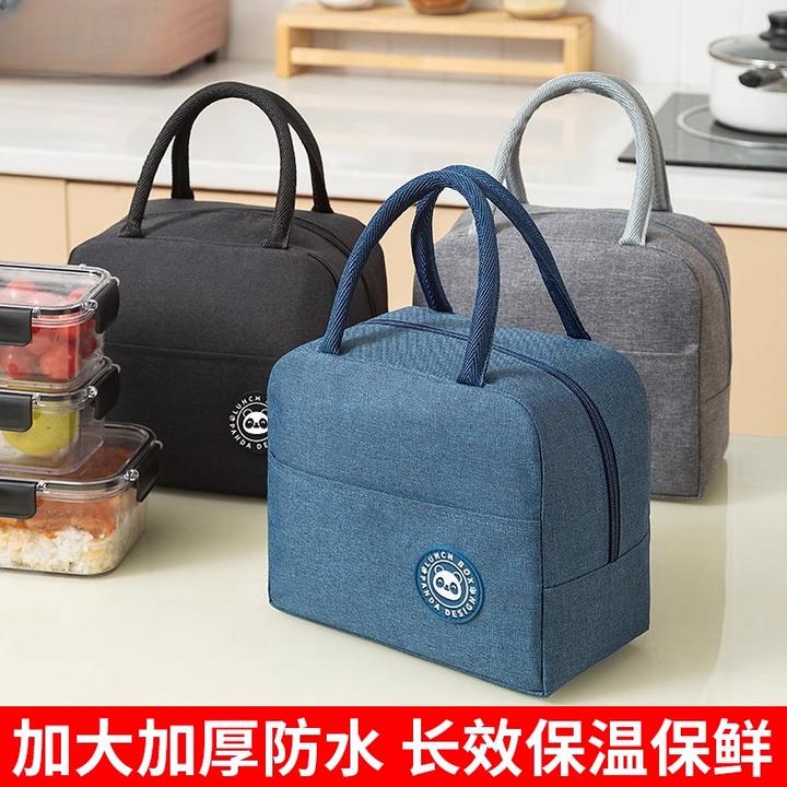 饭盒袋保温便当手提包学生带饭防水防油上班族装餐包加厚保温袋子
