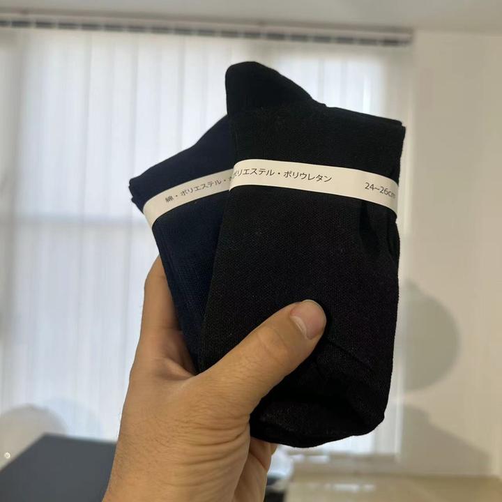 男长袜子四季棉袜防臭男士袜黑藏青色中筒袜商务袜休闲百搭