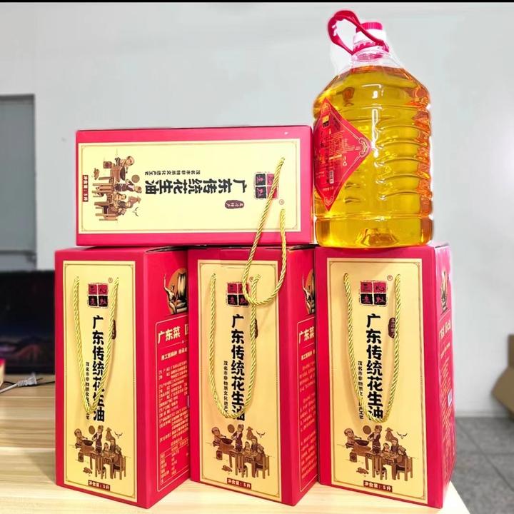 【2.5升装】广东茂名非遗传承压榨工艺浓香纯正品质土榨花生油