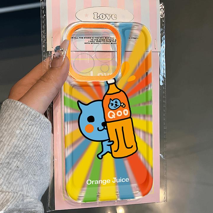缤纷酷儿适用苹果13 15手机壳iPhone14promax防摔12 11卡通xr软潮