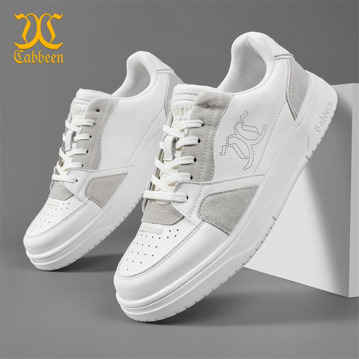 卡宾正品运动板鞋男士休闲鞋子男2024新款透气夏季潮百搭厚底男鞋