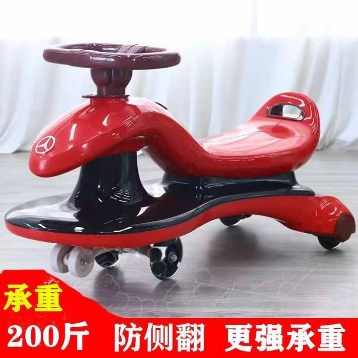 儿童扭扭车1-7岁宝宝防侧翻静音万向轮滑滑溜溜摇摆车玩具扭扭车
