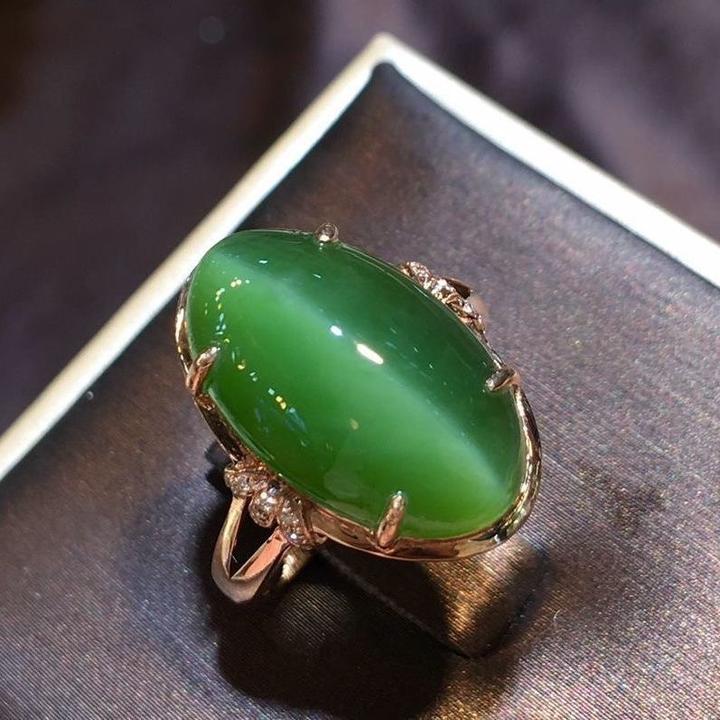 铜合金戒指 女款时尚素款精致指环送妈妈送礼气质高档款复古优雅