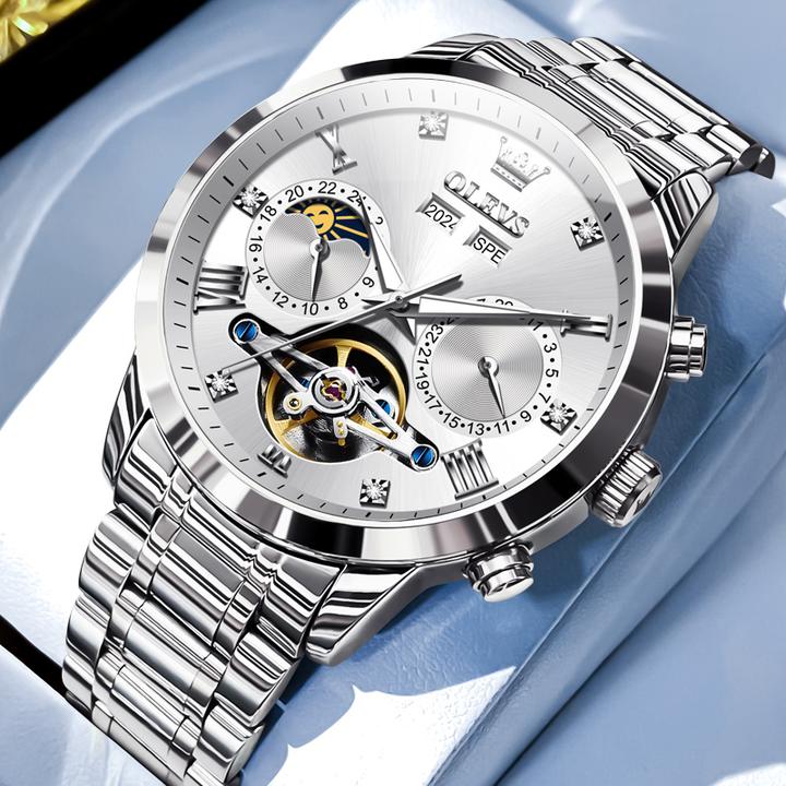 2025新款男士手表男款全自动机械表瑞士正品名表防水男表商务腕表