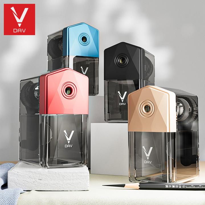 大V素描削笔器美术生专用卷笔刀DAV削笔机金色大v削笔器多少钱