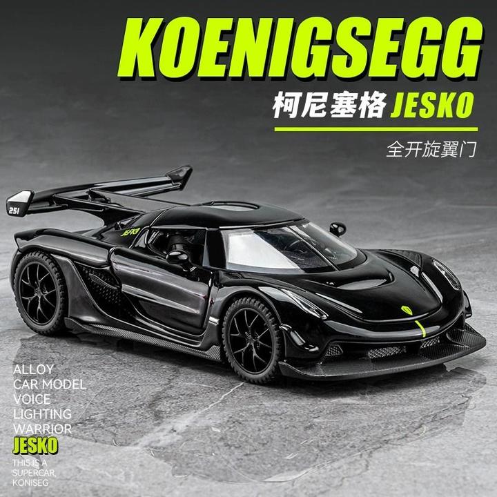 合金1:32柯尼塞格仿真汽车模型豪华收藏超跑车摆件儿童玩具车男孩