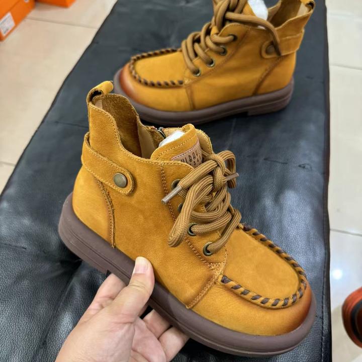 美拉德色系马丁靴8512款