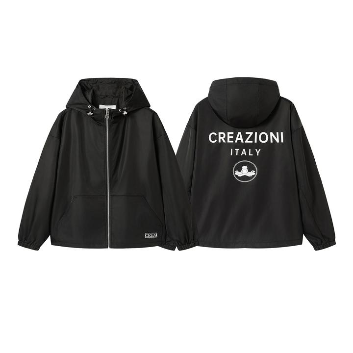 CREAZIONI【罗马夜幕】时尚潮流行政轻奢防风连帽成熟男装高级感