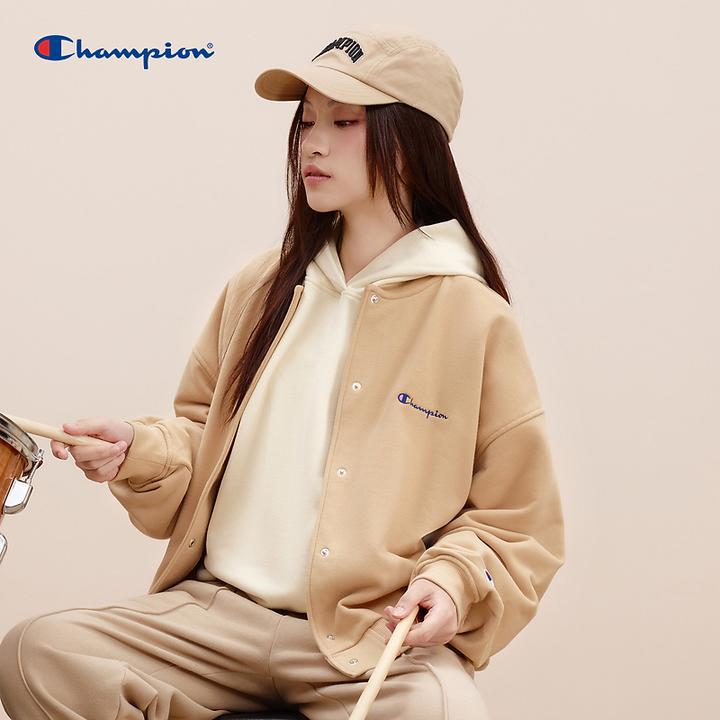 【粉丝专享】冠军情侣款外套刺绣logo棒球领夹克流光风时尚百搭经典