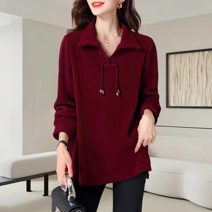红色长袖卫衣女士2025秋季新款时尚宽松大码洋气减龄遮肉显瘦上衣