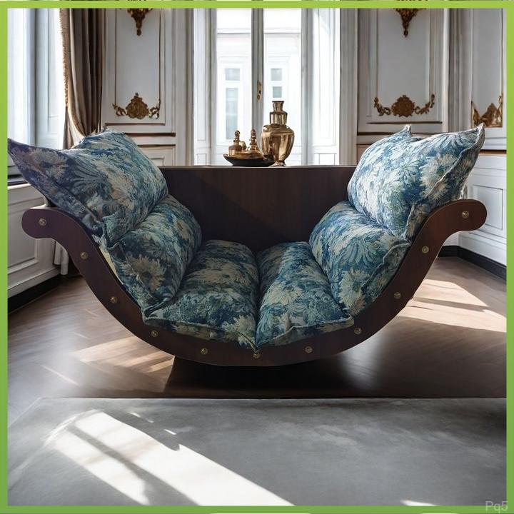 香蕉船摇椅个性懒人沙发榻榻米可躺可坐宿舍沙发椅单人沙发懒人椅