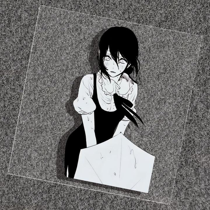 动漫二次元蕾塞个性创意车贴电动车摩托车电动车装饰小物件防水