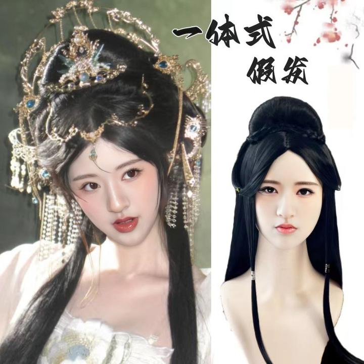 汉服魏晋发饰古风造型百搭仙气少女古装假发女款新中式发饰