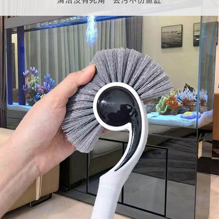 鱼掌柜缸刷子鱼缸清洁神器海螺刷伸缩清洗鱼缸除藻工具死角清洁