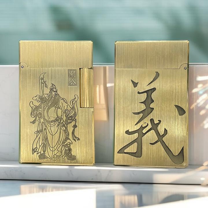 复古煤油双面侧滑轮朗声创意个性老式砂轮怀旧经典收藏高档时尚