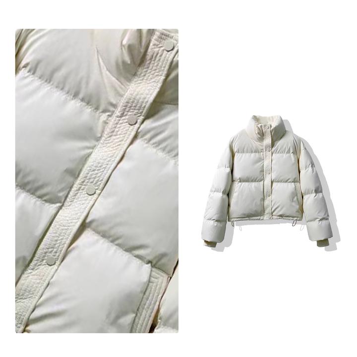 门店4&59！东大门，韩系软面包/防风PU免水洗手塞棉棉服外套 M13281