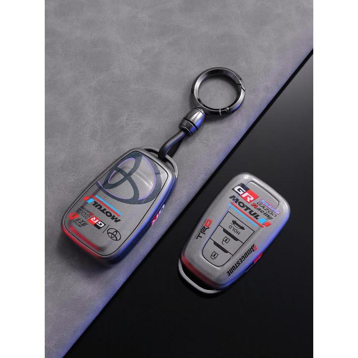 适用丰田凯美瑞钥匙套卡罗拉雷凌荣放rav4亚洲龙威兰达汉兰达汽车