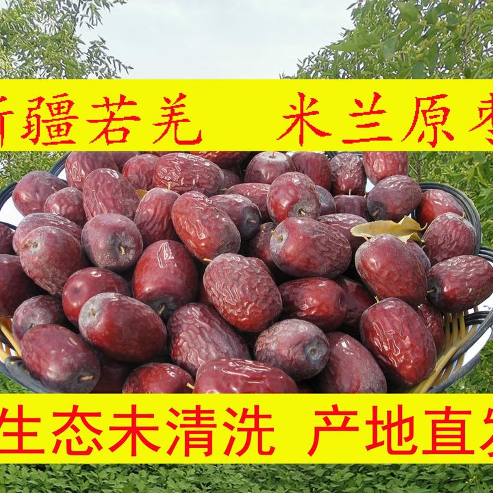 2025新疆若羌灰枣一级未加工沙漠土枣原生态孕妇零食产地米兰直发