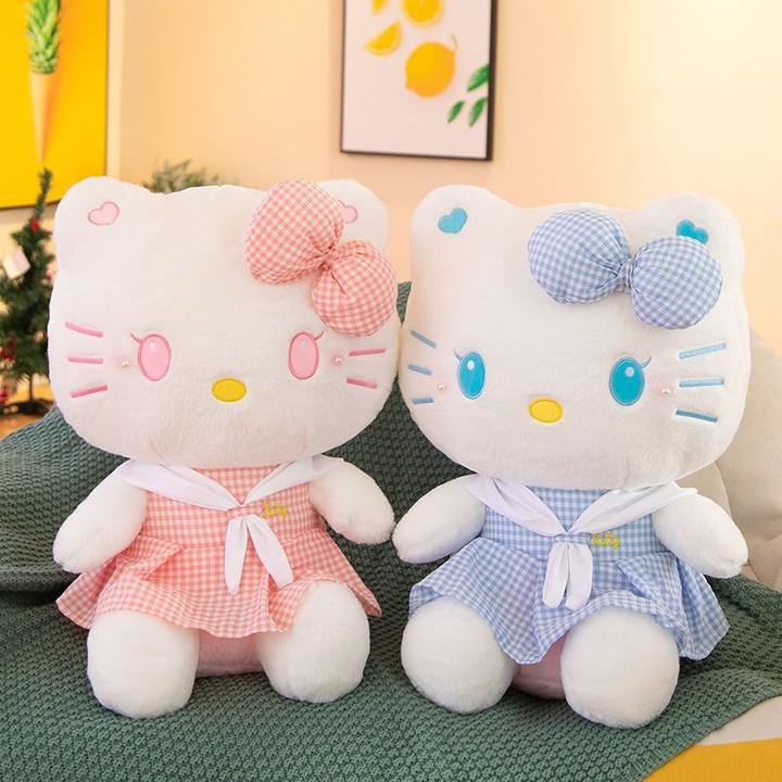 情侣kt猫玩偶毛绒玩具凯蒂猫可爱公仔抱枕儿童生日女友情人节礼物