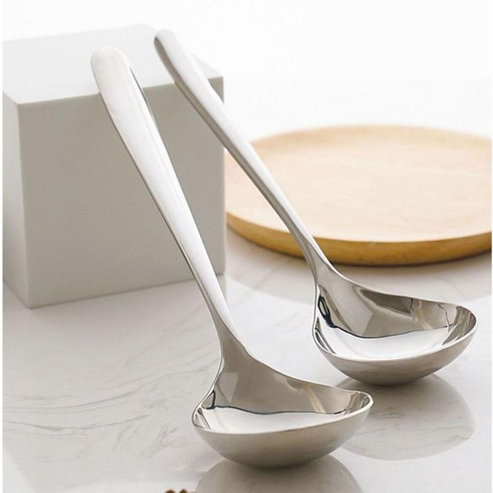 汤勺韩式食品级家用大号勺子盛汤长柄大勺子粥勺加厚火锅勺