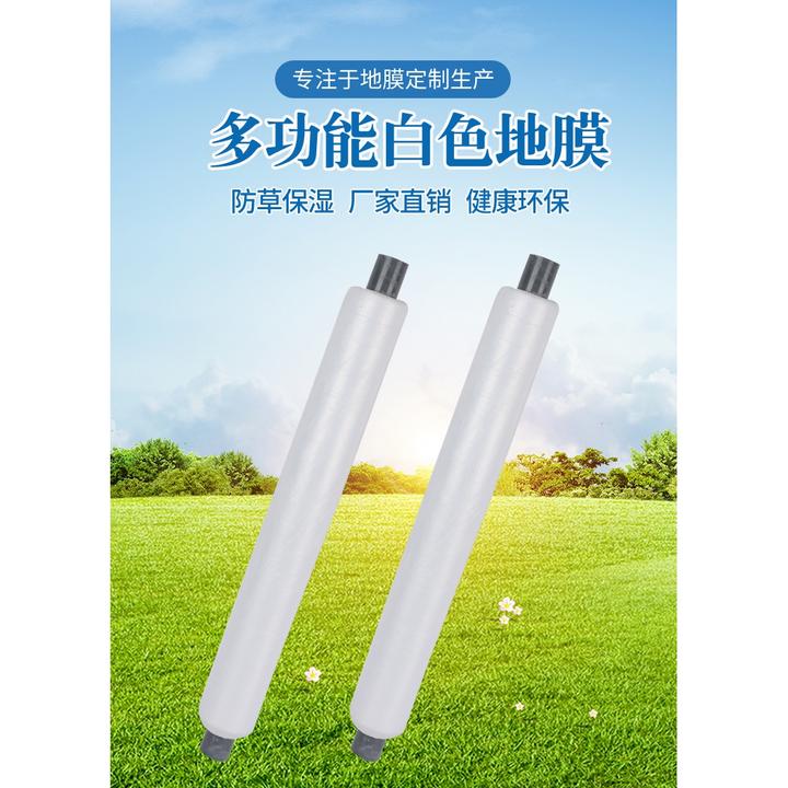 白色地膜农用保温保湿蔬菜大棚种植防草地膜耐拉扯塑料小拱棚薄膜