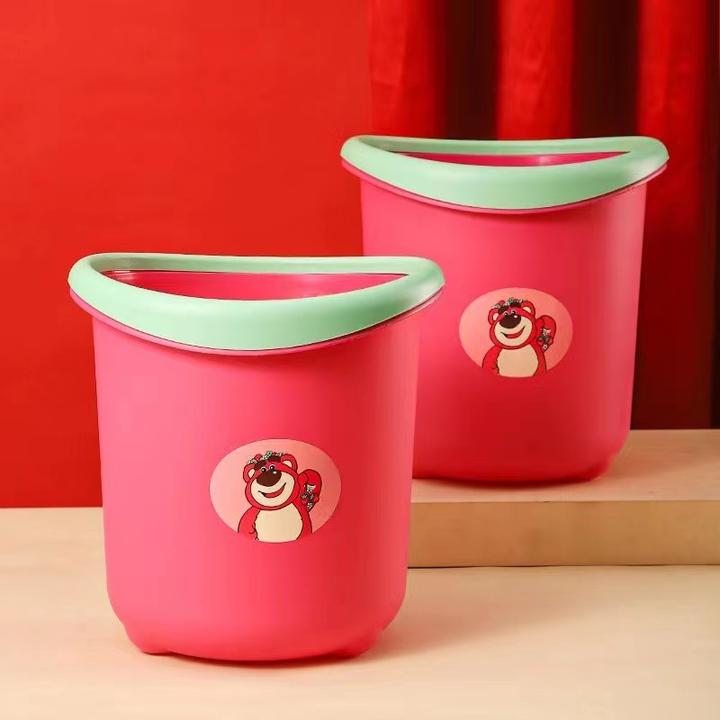 【拍一发二】压圈大号垃圾桶家用加厚卧室办公室卫生间圆形垃圾桶