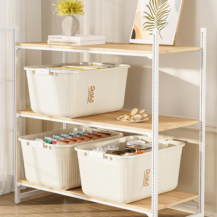 加厚加大家用手提卡通杂物收纳箱大容量玩具零食多功能收纳整理箱