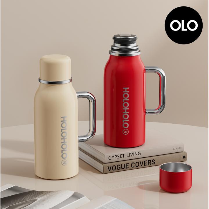 holoholo传家壶316不锈钢保冰保温壶家用温显焖茶高档便携水杯子