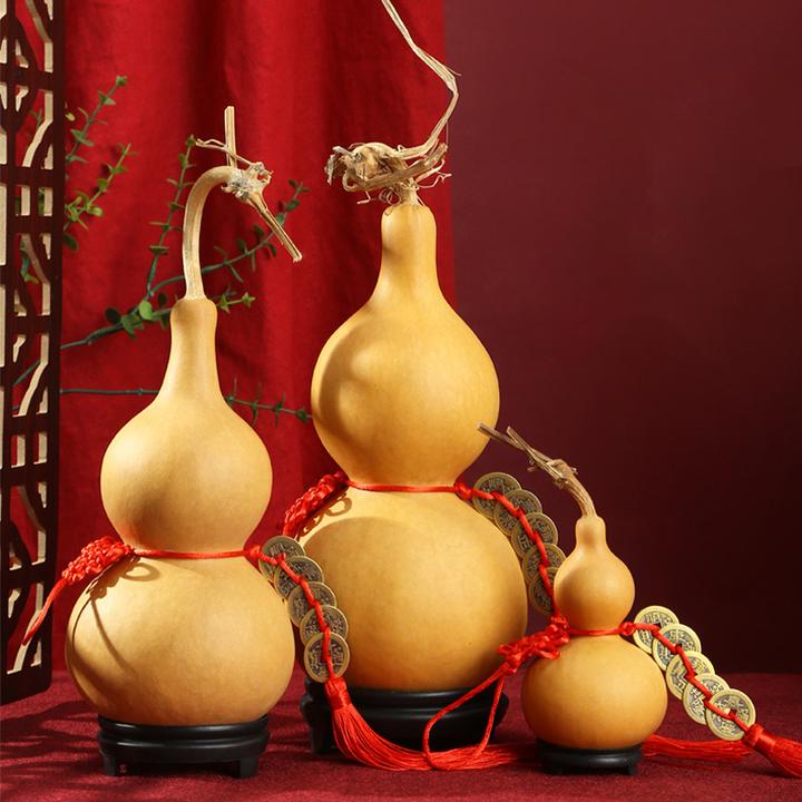 【老师推荐】天然葫芦摆件手把件汽车随身挂件家居工艺饰品文玩葫芦