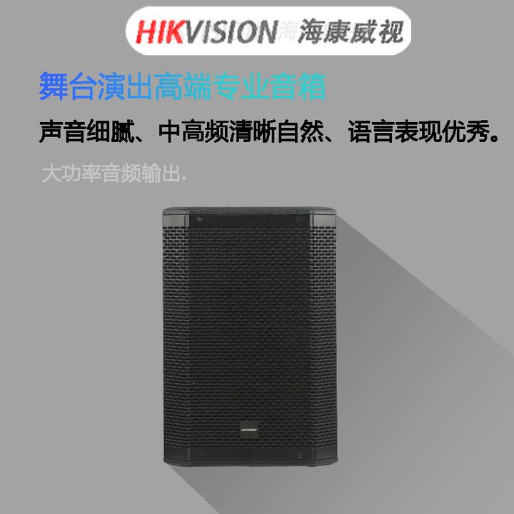 海康威视会议室音箱多功能厅舞台演出高端专业音箱专业壁挂音响