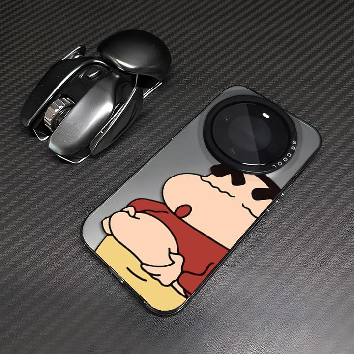 肚腩小新适用荣耀X70手机壳创意防摔荣耀X60PRO新款保护套磨砂X50