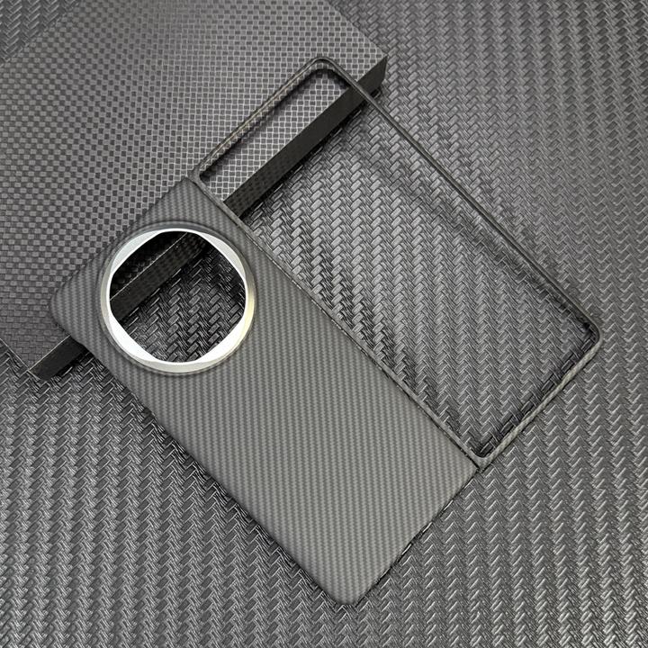 鑫纤维防摔适用于华为mateX6新款凯夫拉芳纶纤维超轻薄创意手机壳