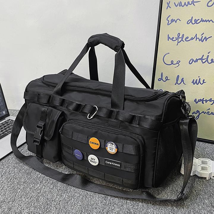 短途旅行包大容量男手提行李包男款户外收纳袋干湿分离运动健身包