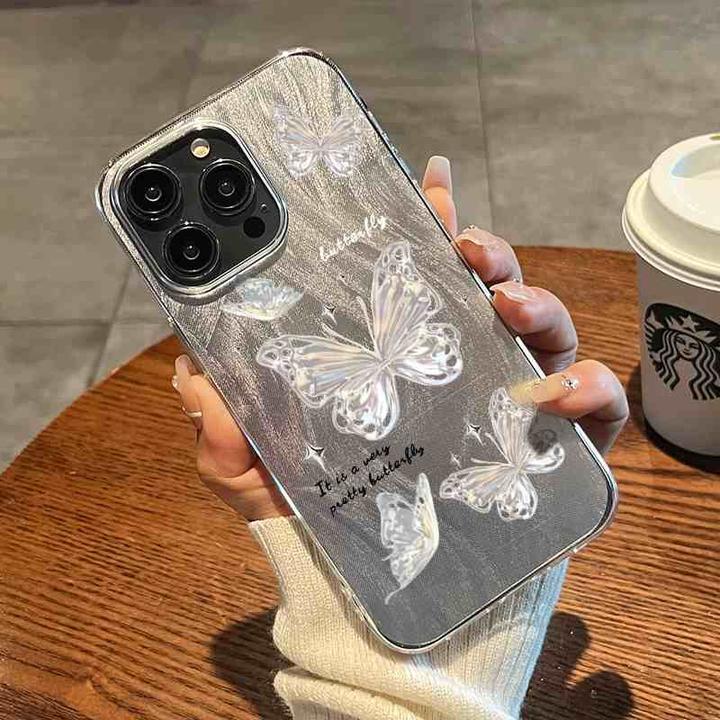 亮色满屏蝴蝶手机壳适用于苹果华为荣耀创意VIVO羽纱OPPO小米一加