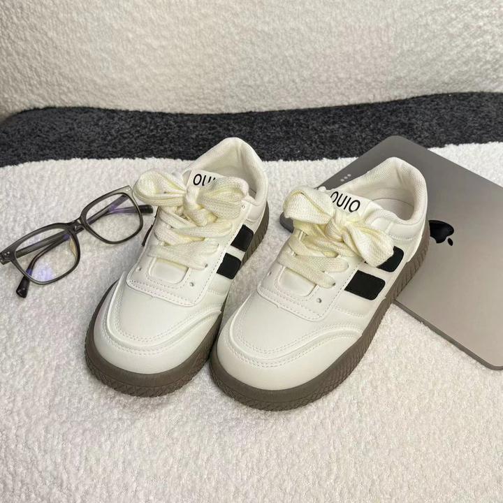 2025春季新款百搭学生板鞋女款美式休闲小众设计多巴胺鞋子ins潮