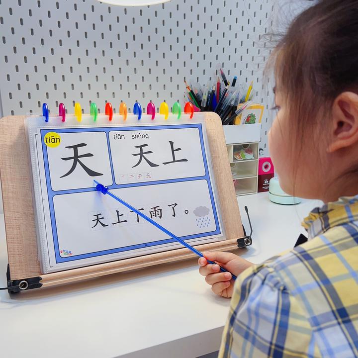 我的汉字书大字拼音版认字卡片控笔幼儿宝宝启蒙早教神器