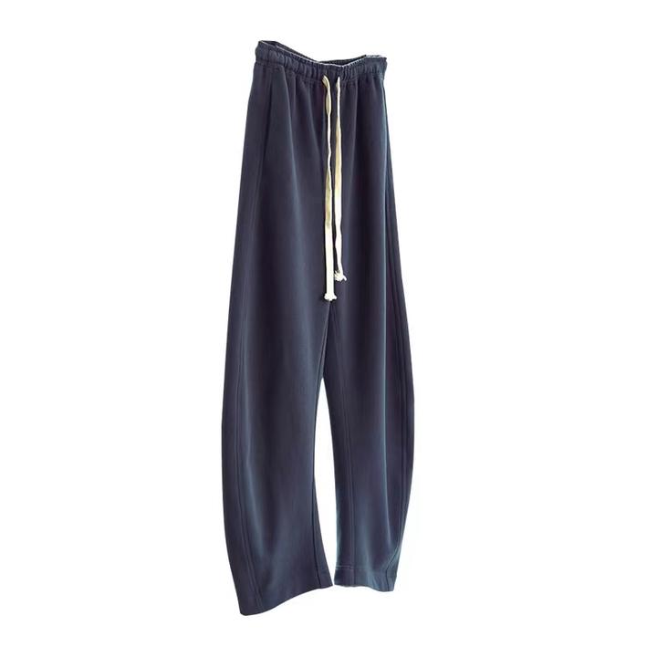 卫裤女秋冬新款神裤美式高街高腰设计感小众休闲阔腿裤宽松运动裤