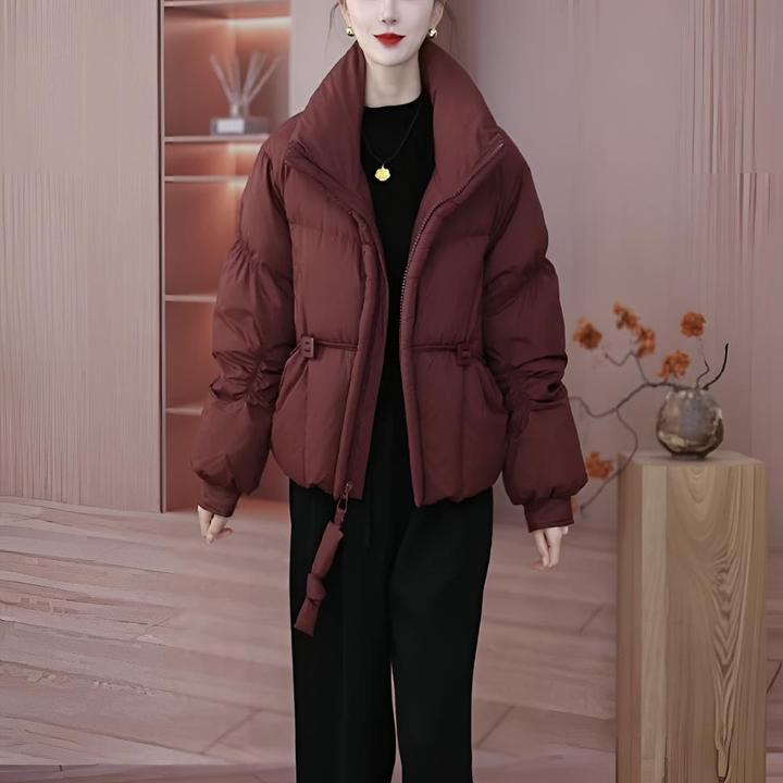 【羽绒服】2024年冬季新款气质百搭时尚显瘦保暖加厚白鸭绒女羽绒服
