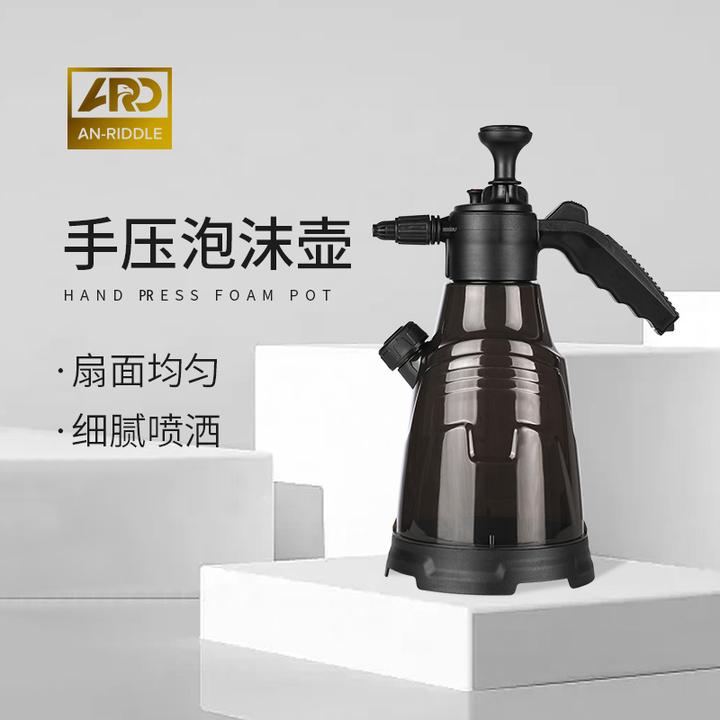 安瑞德新款手压PA泡沫喷壶侧开口加液泡沫喷水一体耐打泡沫喷壶