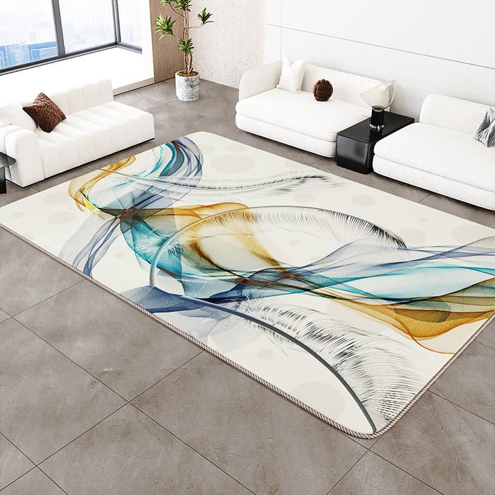 石墨烯发热地毯客厅家用地暖垫加热冬天取暖电热毯发热地垫 墨羽