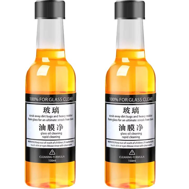 汽车前挡风玻璃油膜清洗剂车窗车外去油膜油污处理强力清洁去除剂