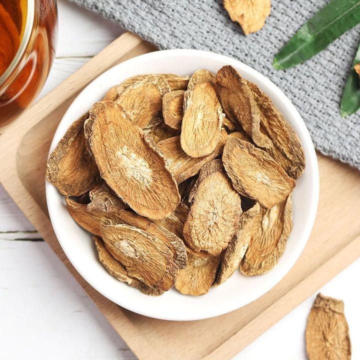 牛蒡茶黄金牛蒡根手工切片泡水泡酒旗舰店正品罐装100g