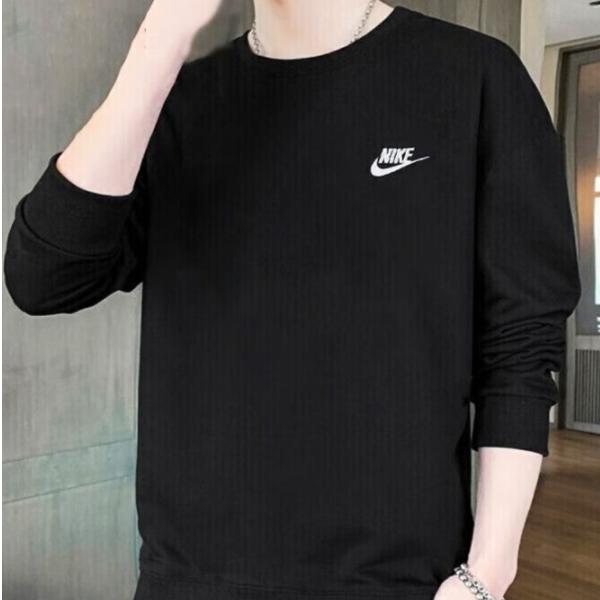 NIKE/耐克男士卫衣运动户外休闲时尚潮流百搭圆领加绒保暖卫衣