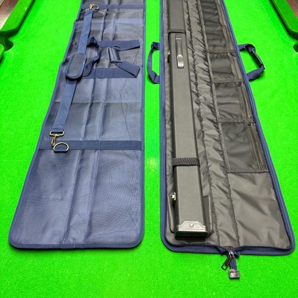 台球杆盒外包双槽三槽一体通杆盒外包保护套加厚桌球定制刺绣外包