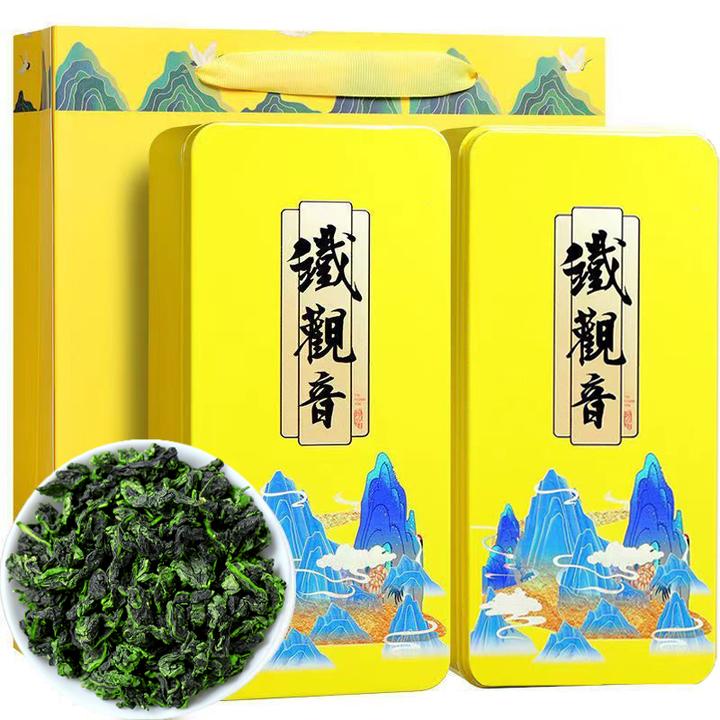 得韵堂安溪铁观音浓香型新茶兰花香乌龙茶茶叶经典礼盒小泡装