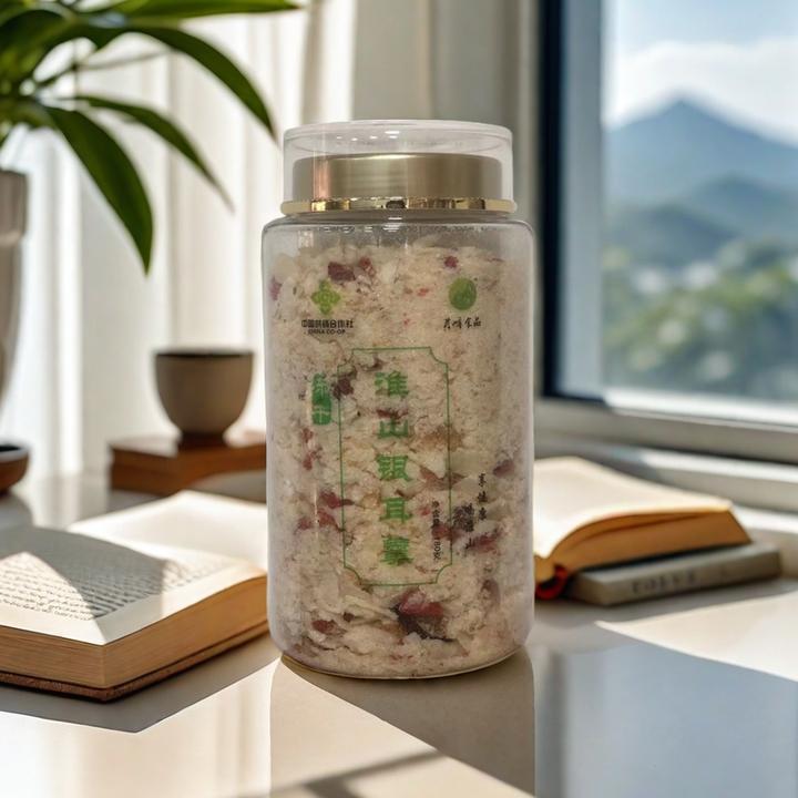 淮山银耳羹免煮冲泡即速食淮山红枣枸杞早餐银耳汤罐装