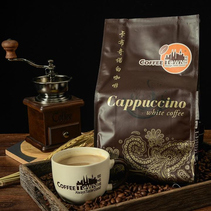 CoffeeTown咖啡城卡布奇诺白咖啡马来西亚进口速溶卡布奇诺咖啡