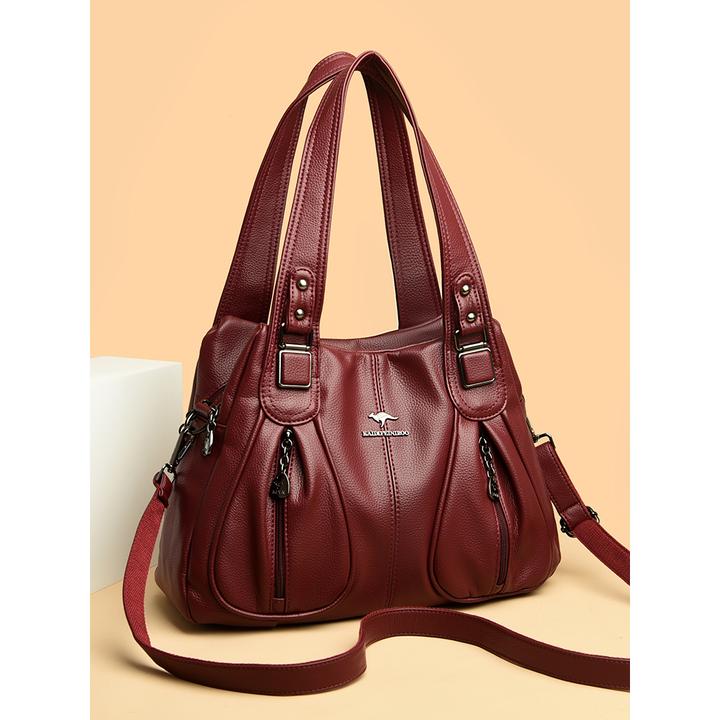 简约女包手提包挎包大包女2024春夏新款软皮大容量妈妈包时尚