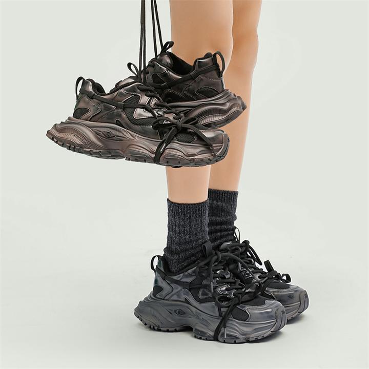 Violentbear/暴力熊潮流复古百搭增高户外百搭潮款暴力老爹鞋