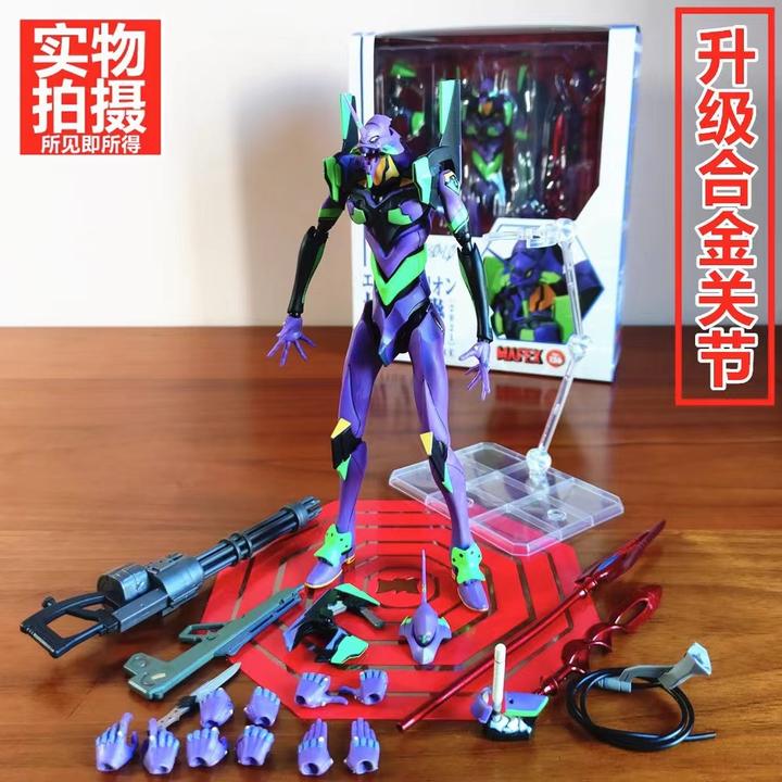 EVA初号机可动手办 觉醒0零号2二号13十三号终号机甲模型玩具摆件